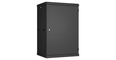 Шкаф настенный разборный 19дюйм 18U метал. дверь Ш600хВ904хГ450мм 2 пары монтажных направляющих черн. TLK TWC-186045-R-M-BK