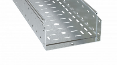 Лоток листовой перфорир. 100х100 L6000 1.2мм цинк-ламель DKC SPN60110ZL