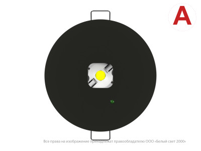 Светильник аварийный BS-RADAR-81-L1-INEXI2 Black Белый свет a23641