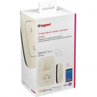 Пакет умный стартовый Valena Allure (шлюз WiFi+розетка умн. 2К+З 16А 230В+главн. беспроводн. выкл. 