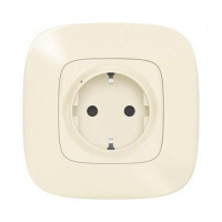 Розетка умная 2К+З Valena Allure 16А 230В сл. кость Netatmo 752694