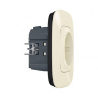 Розетка умная 2К+З Valena Allure 16А 230В сл. кость Netatmo 752694
