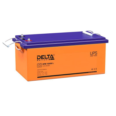 Аккумулятор UPS 12В 250А.ч Delta DTM 12250 L