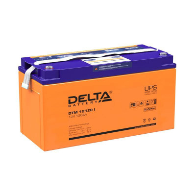 Аккумулятор UPS 12В 120А.ч Delta DTM 12120 I