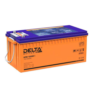 Аккумулятор UPS 12В 200А.ч Delta DTM 12200 I