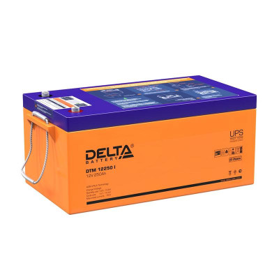Аккумулятор UPS 12В 250А.ч Delta DTM 12250 I