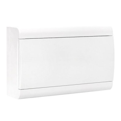 Щит ЩРН-П-15 IP41 бел. дверца (пром. упак.) Basic EKF pb-n-15w-bas