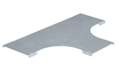 Крышка на Т-образ. ответвитель 100 2мм в компл. с крепеж. элементами цинк-ламель DKC SKTH100KZL