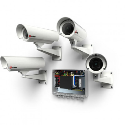 Комплект системы видеонаблюдения 220В AC IP66 КСВ-24 Тахион 40109