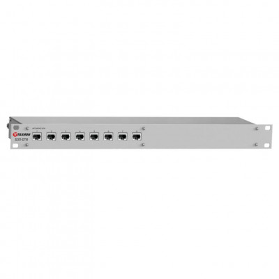 Блок защиты 16-ти информационных портов Ethernet с питанием PoE со схемой питания по варианту А или по варианту В стандарта IEEE 802.3at БЗЛ-ЕП16 Тахион 20103