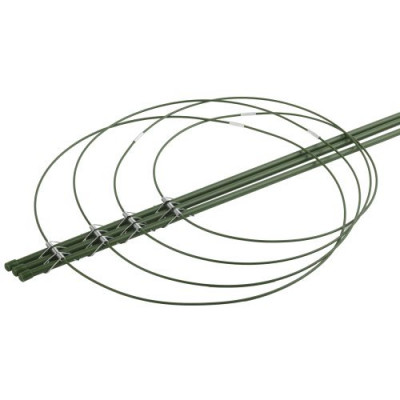 Поддержка для цветов 4 кольца 90см (60/180) Green Apple Б0008278