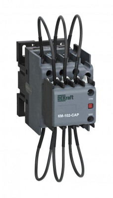 Контактор конденсаторный КМ-102-CAP 25кВАр 380/400В AC6b 2НО DEKraft 22443DEK