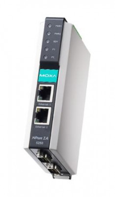 Сервер Nport IA-5250 2-port RS-232/422/485 dual 10/100BaseT (X) MOXA 287920