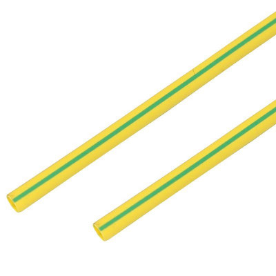 Трубка термоусадочная 14/7.0мм желт./зел. 1м (уп.50шт) PROCONNECT 55-1407