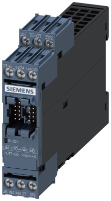 Модуль дискретных сигналов 4 входа и 2 релейных выхода AC/DC 110-240В Siemens 3UF73001AU000