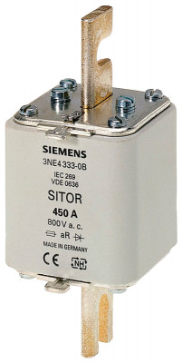 Вставка плавкая SITOR 315А AC 800В типоразмер 2 Siemens 3NE43300B