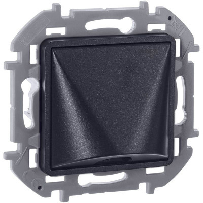 Вывод кабеля Inspiria с зажимом для крепления антрацит IEK 673893