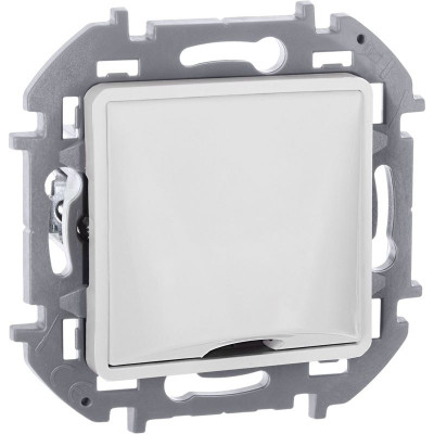 Вывод кабеля Inspiria с зажимом для крепления бел. IEK 673890