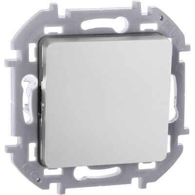 Переключатель 1-кл. Inspiria 10А IP20 250В 10AX механизм алюм. IEK 673652
