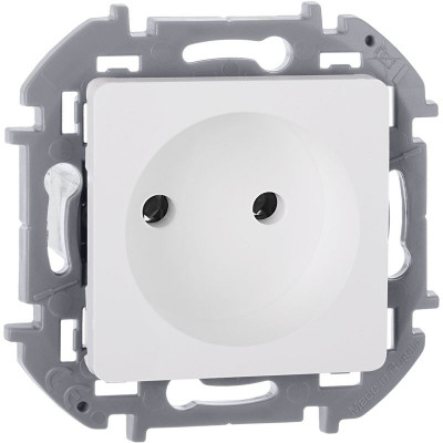 Розетка 1-м СП Inspiria 16А IP20 250В 2P механизм бел. IEK 673710