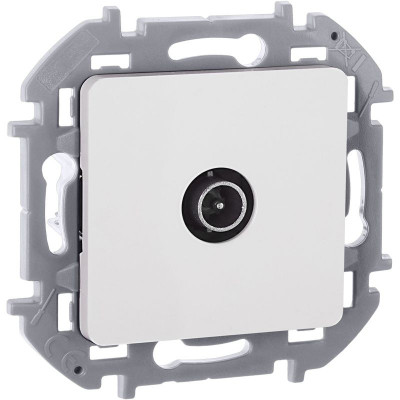 Розетка телевизионная оконечная TV Inspiria 10дБ 5-862мГц механизм бел. IEK 673870