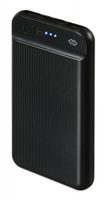 Аккумулятор мобильный DG-10000-3U-BK Li-Pol 10000мА.ч 3А 3А пластик черн. Digma 1076506
