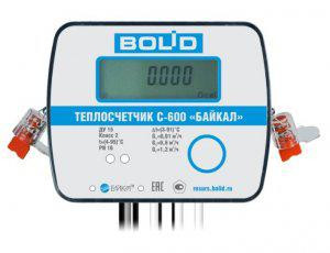 Теплосчетчик С600-Байкал(BOLID)-15-0.6-RS Болид 291850