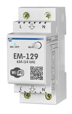 Счетчик электроэнергии Wi-Fi с функцией защиты и управления ЕМ-129 НовАтек-Электро 3425680129