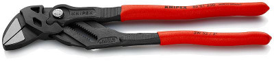 Клещи переставные-гаечный ключ 52мм (2дюйм) L-250мм Cr-V обливные рукоятки сер. Knipex KN-8601250
