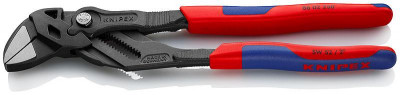 Клещи переставные-гаечный ключ 52мм (2дюйм) L-250мм Cr-V 2-компонентные рукоятки сер. Knipex KN-8602250