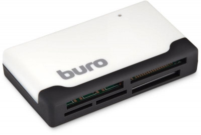 Устройство чтения карт памяти USB2.0 BU-CR-2102 бел. BU-CR-2102 BURO 389732