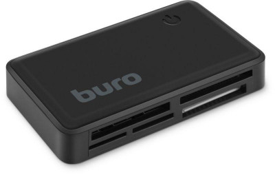 Устройство чтения карт памяти USB2.0 BU-CR-151 черн. BU-CR-151 BURO 389727