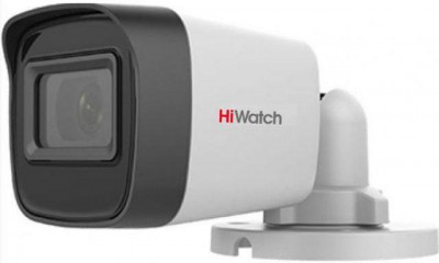 Камера видеонаблюдения DS-T500(С) 2.4-2.4мм HD-CVI HD-TVI цветная корпус бел. HiWatch 1472170
