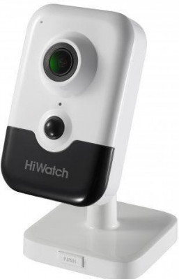 Видеокамера IP цветная IPC-C022-G0/W (2.8мм) 2.8-2.8мм корпус бел./черн. HiWatch 1488197