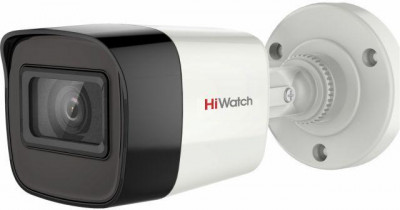 Камера видеонаблюдения DS-T200A 2.8-2.8мм HD-CVI HD-TVI цветная корпус бел. HiWatch 1472137