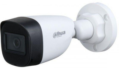 Камера видеонаблюдения DH-HAC-HFW1200CP-0360B 3.6-3.6мм HD-CVI HD-TVI цветная бел. корпус Dahua 1475104