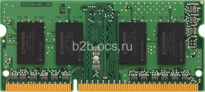 Память оперативная KVR16LS11S6/2 SODIMM 2GB 1600MHz DDR3L Non-ECC CL11 SR X16 1.35В KINGSTON 1000267190