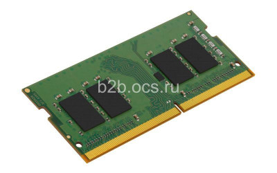 Память оперативная KVR32S22S6/4 SODIMM 4GB 3200MHz DDR4 Non-ECC CL22 SR x16 KINGSTON 1000554702