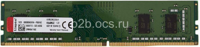 Память оперативная KVR32N22S6/4 DIMM 4GB 3200MHz DDR4 Non-ECC CL22 SR x16 KINGSTON 1000554699