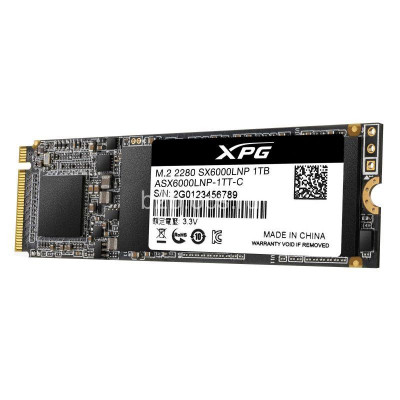 Накопитель твердотельный ASX6000LNP-1TT-C 1TB SSD SX6000 Lite m.2 PCIe 2280 ADATA 1000504310