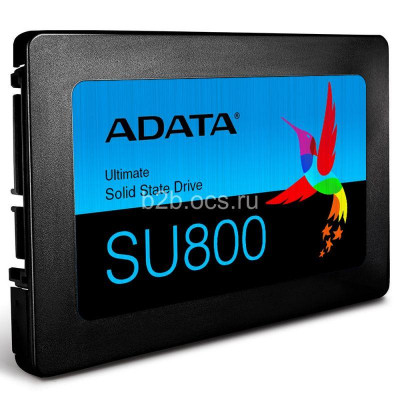 Накопитель твердотельный ASU800SS-256GT-C 256GB SSD SU800 TLC 2.5дюйм SATAIII 3D NAND / without 2.5 to 3.5 brackets ADATA 1000406021