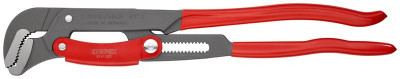 Ключ трубный 2дюйм S-образ. тонкие губки с быстрой регулировкой d70мм (2 3/4дюйм) L-560мм Cr-V сер. Knipex KN-8361020