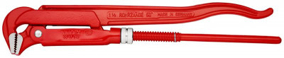 Ключ трубный 1 1/2дюйм шведского типа прямые губки 90град. d60мм (2 3/8дюйм) L-420мм Cr-V Knipex KN-8310015