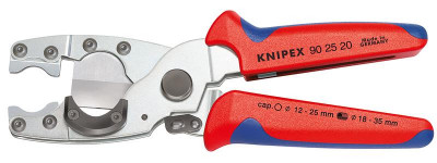 Труборез-ножницы для комбинированных многослойных (d 12 -25мм) и защитных труб (d 18-35мм) L-210мм Knipex KN-902520