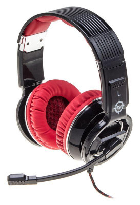 Наушники с микрофоном HS-L350G RED WAR черн. 2.2м мониторные оголовье HS-L350G HS-L350G ОКЛИК 472664