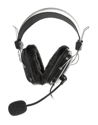 Наушники с микрофоном HS-60 черн. 2.4м мониторные оголовье HS-60 A4TECH 567951