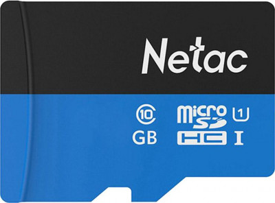 Карта памяти MicroSD card P500 Standard 16GB retail version card only Netac NT02P500STN-016G-S
