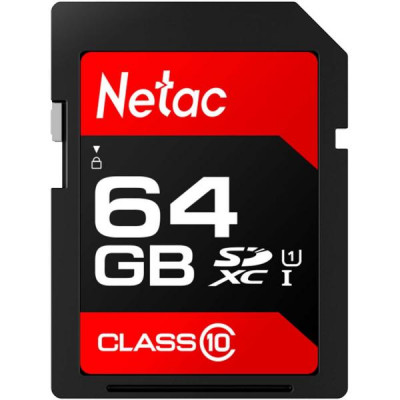Карта памяти P600 Standard SD 64GB Retail version Netac NT02P600STN-064G-R