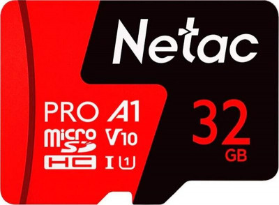 Карта памяти MicroSD P500 Extreme Pro 32GB Retail version card only Netac NT02P500PRO-032G-S