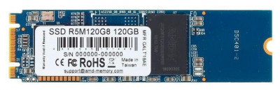 Накопитель SSD AMD SATA III 120Гбайт R5M120G8 Radeon M.2 2280 AMD 1180814